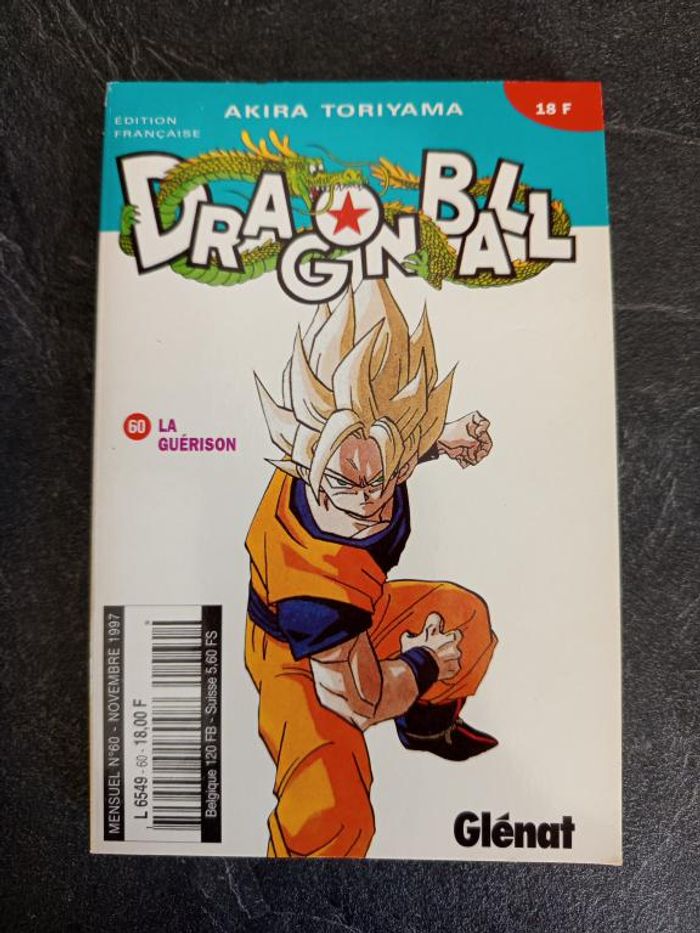 Manga - Dragon Ball - La guérison - Numéro 60