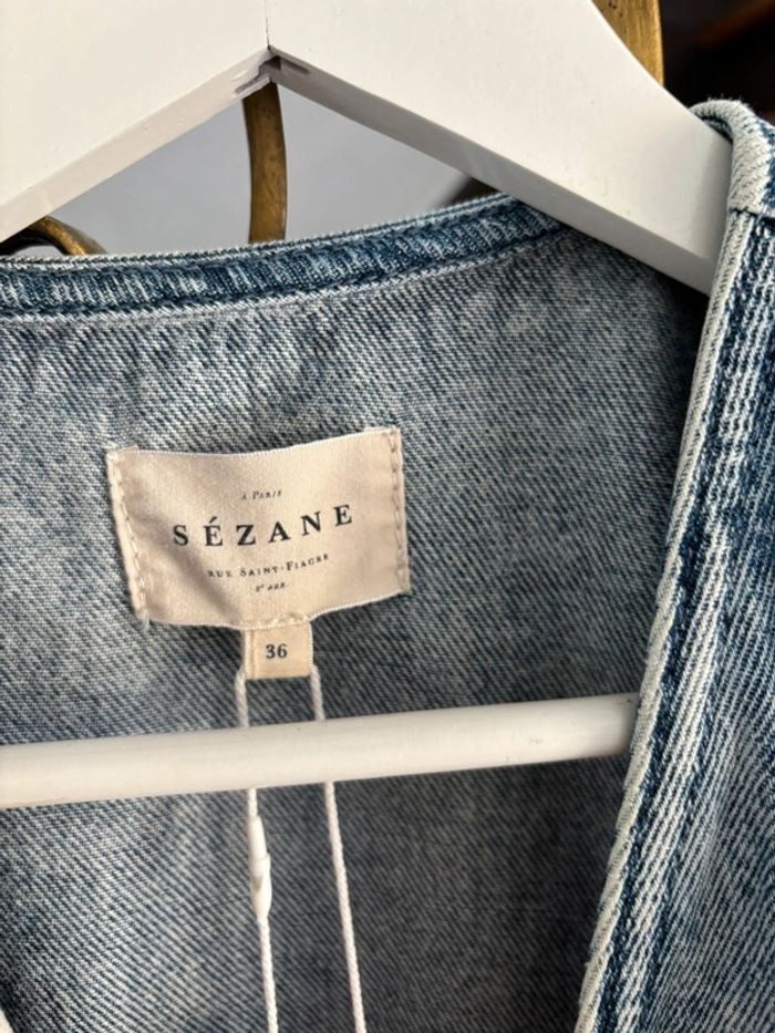Robe Sezane effet jean - photo numéro 2