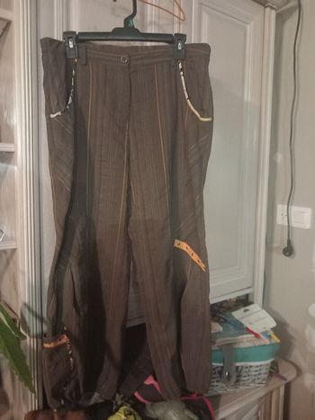 Pantalon jambes large T40 Karole