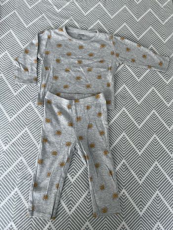 Pyjama gris Kiabi 18 mois