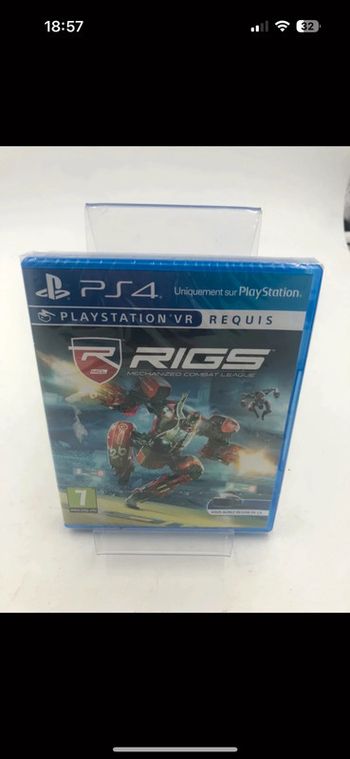 Jeu vidéo Rigs sur console PlayStation4 PSVR neuf
