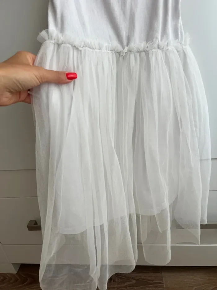 🤍 Robe en tulle blanche Zara – 6 ans 🤍 - photo numéro 2