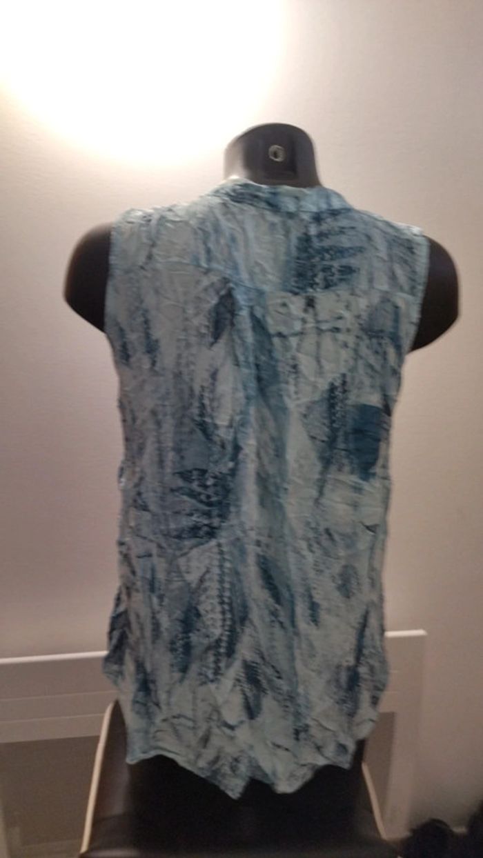 Débardeur bleu femme - photo numéro 4