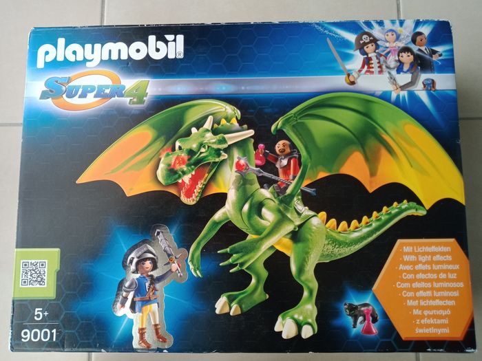Playmobil Super 4 Le dragon de Médiévalia avec Alex