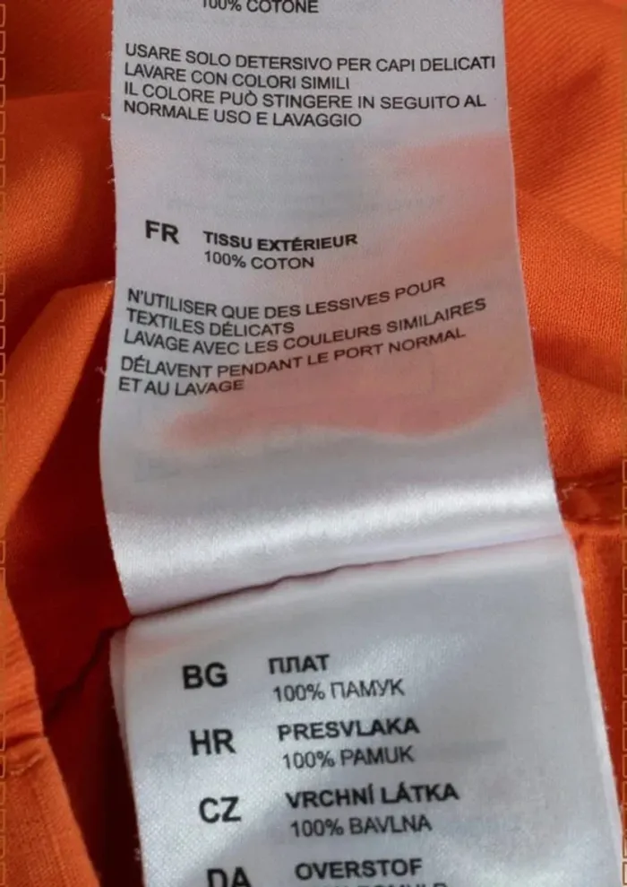 Chemise orange vif Marc O’Polo – Taille S - photo numéro 11