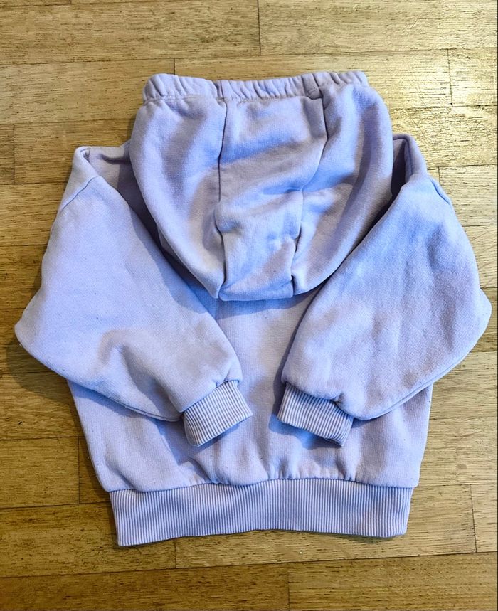 🦄 sweat à capuche licorne disney primark 12/18 mois 💜 - photo numéro 2