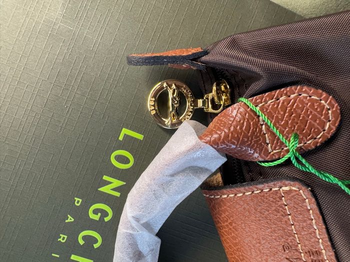 Mini Sac Longchamp Marron - photo numéro 9