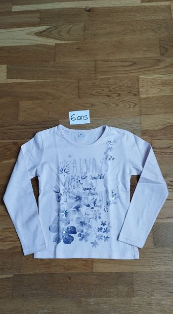 T-shirt fille 6 ans