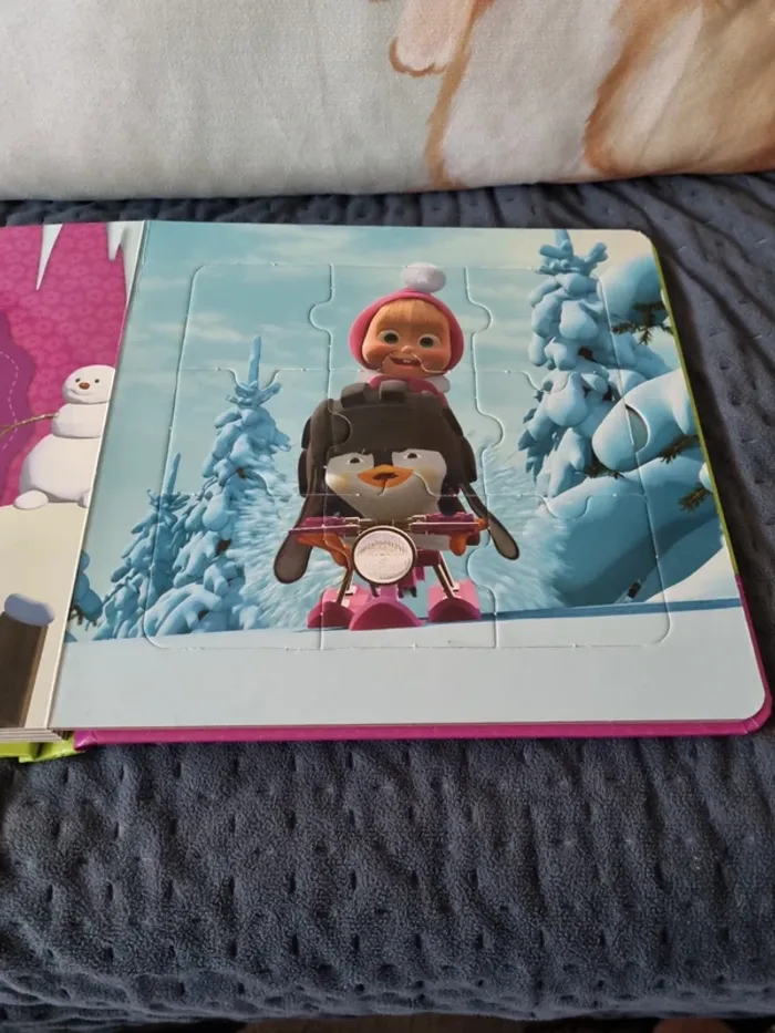Mon petit livre puzzle. Masha et Michka - photo numéro 9