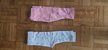 Lot de leggings motifs fleurs Obaïbi et Kiabi - 3 mois