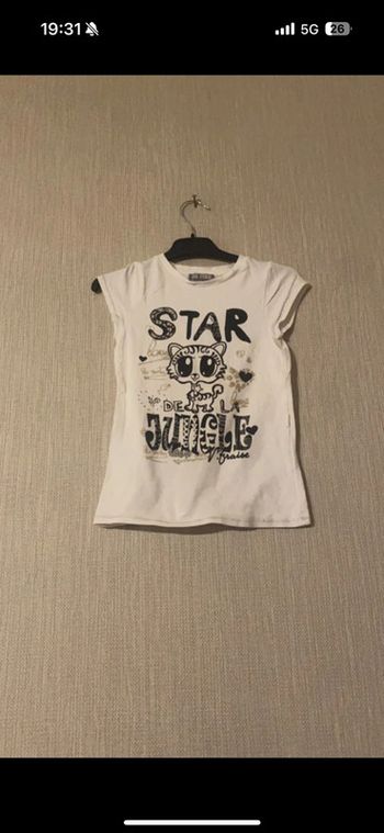 T-shirt 4 ans chat