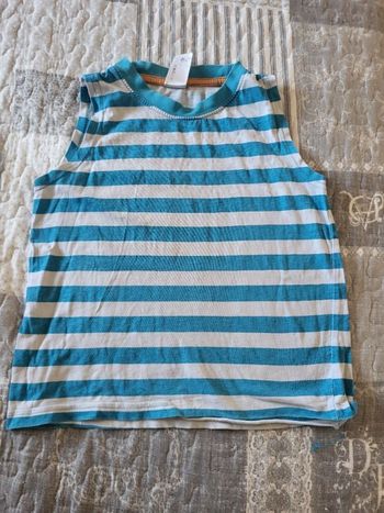 Débardeur a rayures 6 ans