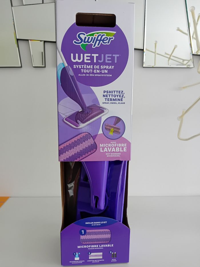 Swiffer wetjet tout en un - photo numéro 1