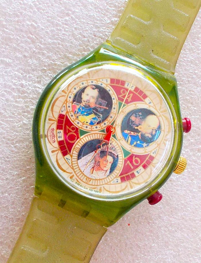 Montre SWATCH Collecteur Vintage "Russian Treasury"