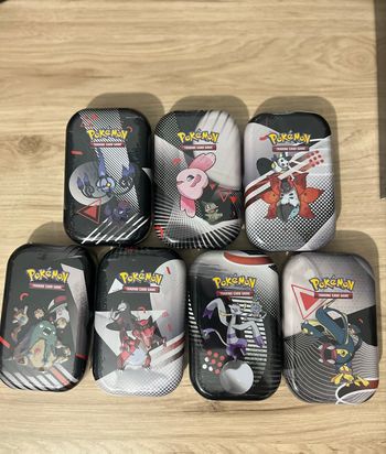 Mini tin 10.5 foudre noire flamme blanche 