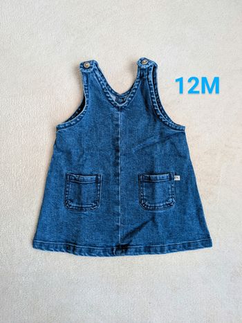 Robe en jean 12M Neuve