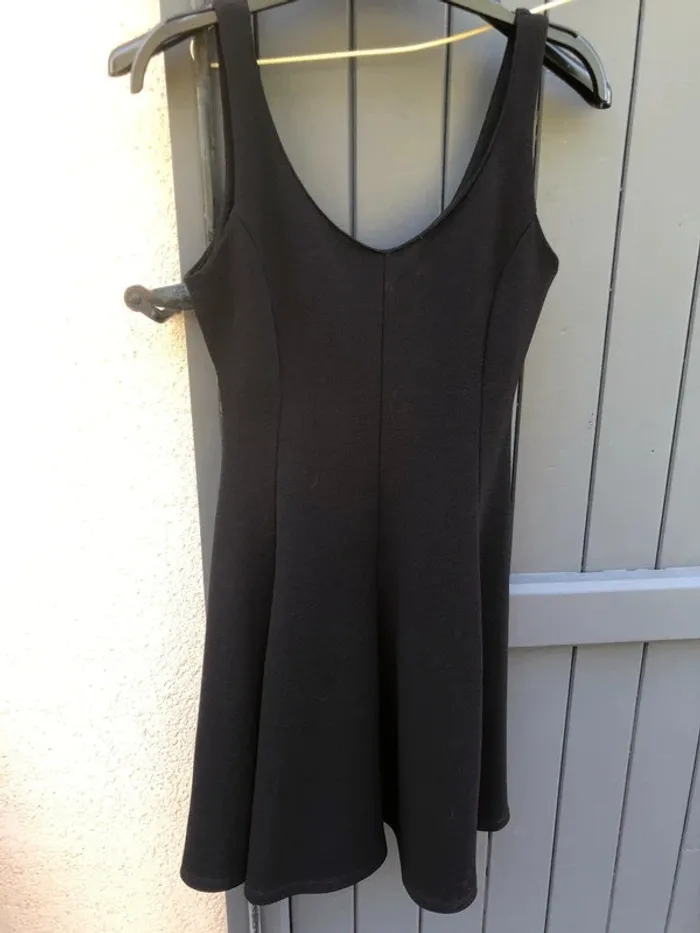 Robe noire débardeur - La Halle - Taille 36 - photo numéro 2
