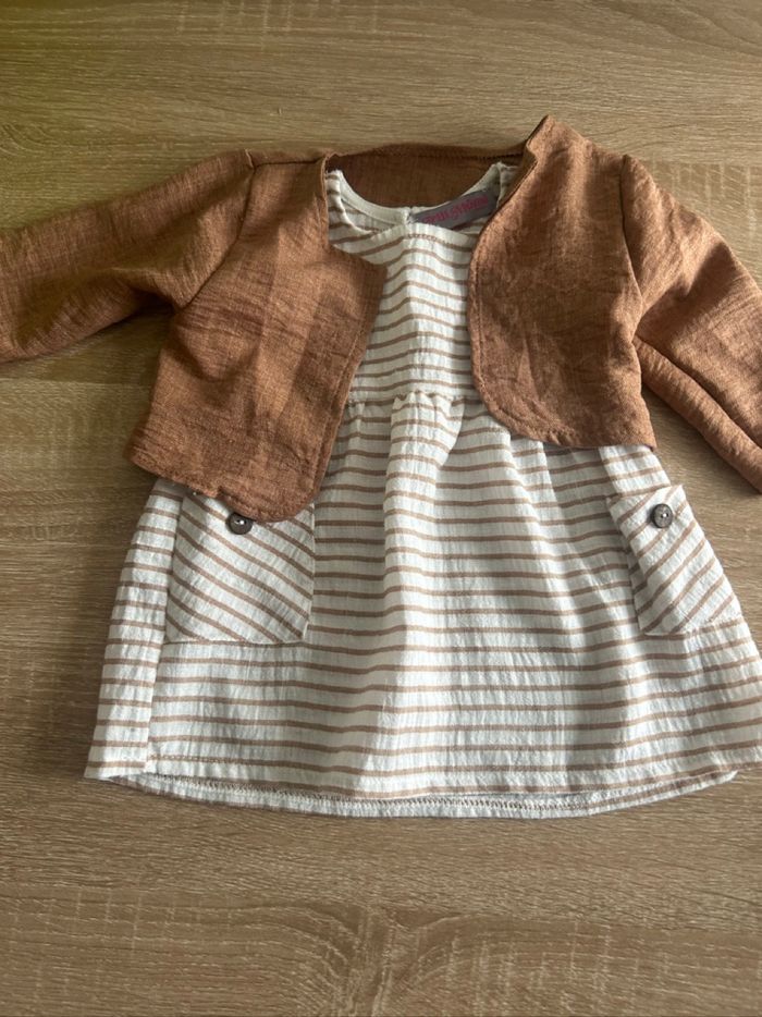 Lot de 5 robes taille 3 mois - photo numéro 2