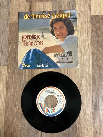 Vinyle 45 tours-Frédéric François-De Venise à Capri