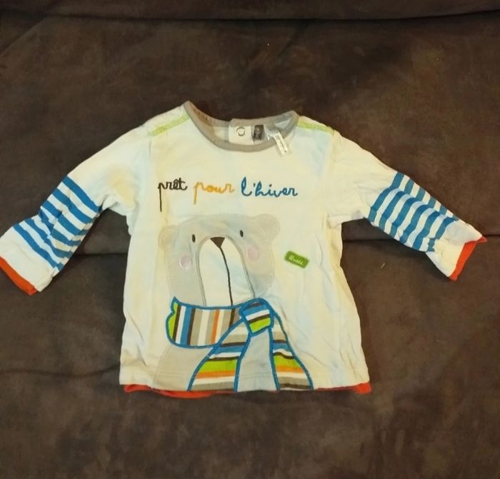 Lot de 2 t-shirts manches longues Orchestra - photo numéro 2