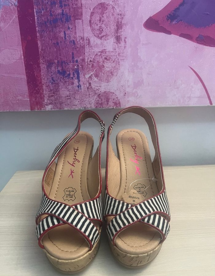 Chaussures talons compensé - photo numéro 3