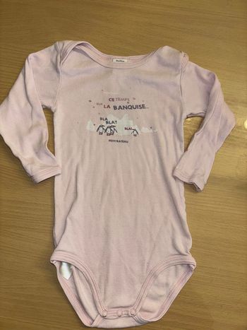Bodie petit bateau rose taille 18 mois