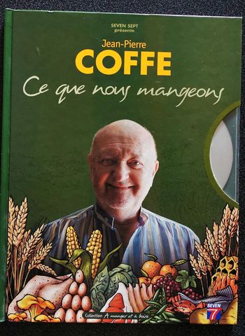 Livre illustré avec DVD Coffe "Ce que nous mangeons"