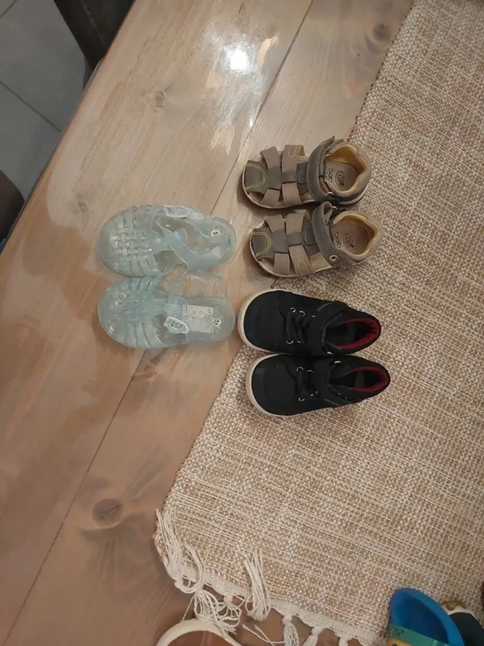Lot chaussures garçon