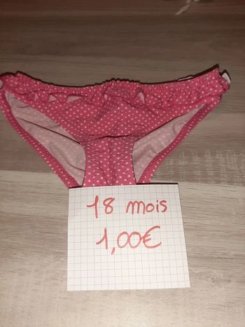 Maillot de bain 18mois