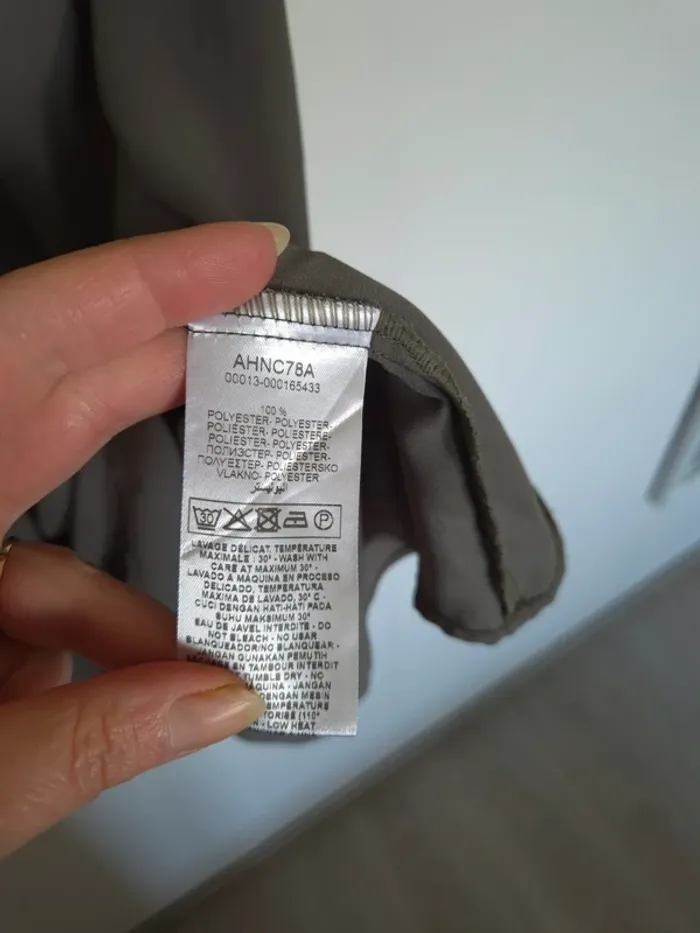 Débardeur blouse kaki naf naf taille XS - photo numéro 3