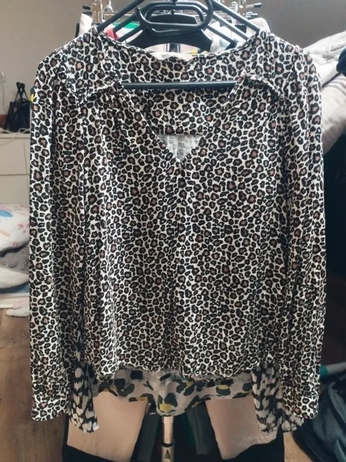 Jolie blouse à motifs animaliers Springfield 34