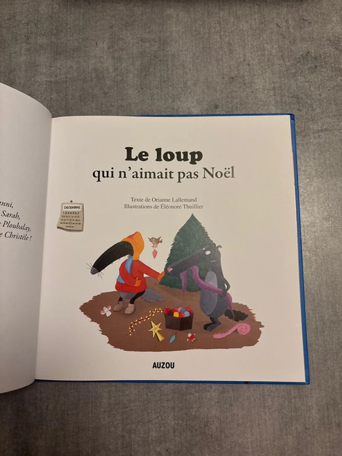 Livre mes grands albums, le loup qui n’aimait pas Noël - photo numéro 3