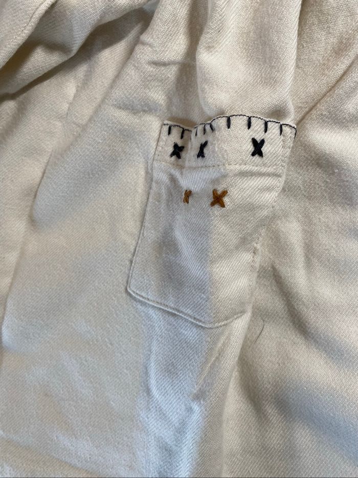Petit Bateau Robe chaude crème Taille 3 ans - photo numéro 4