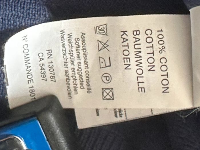 Veste gilet zippé Saint James - Taille M (48) - 100 % coton - Made in France - photo numéro 12