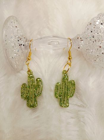 Boucles d'oreilles cactus 🌵 