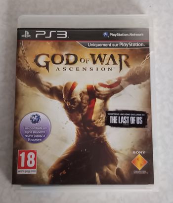 God Of War : Ascension PS3 - VF - Notice Incluse