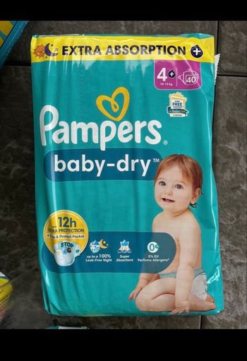 Pampers taille 4+