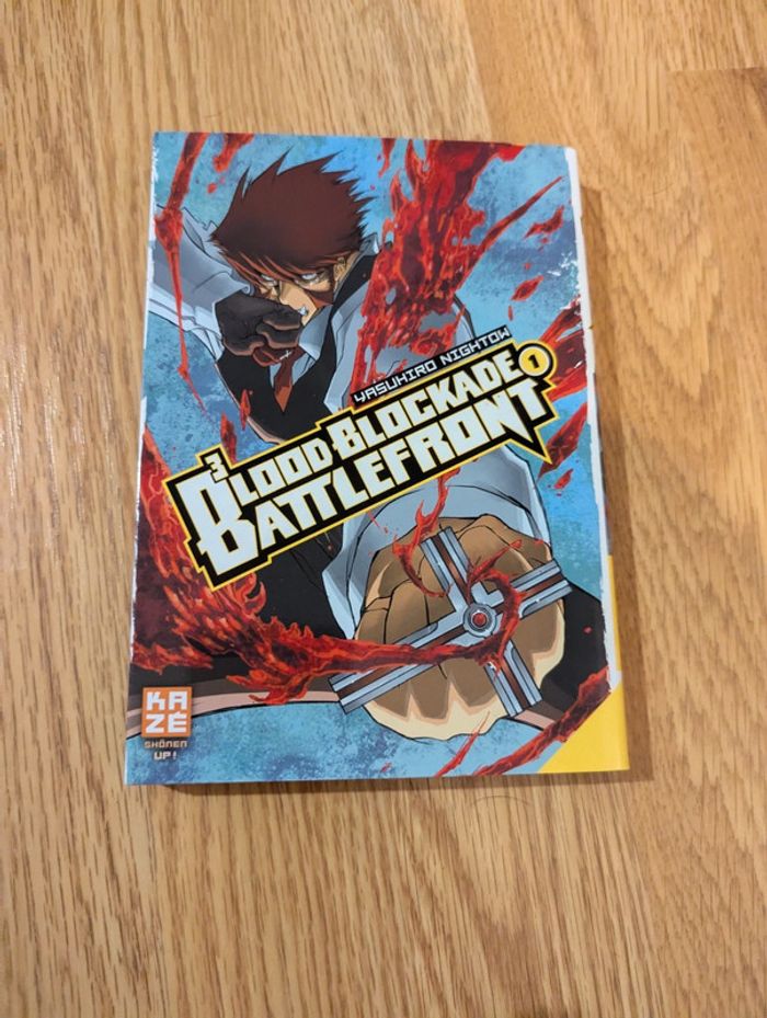 Livre blood blockade Battlefront tome 1