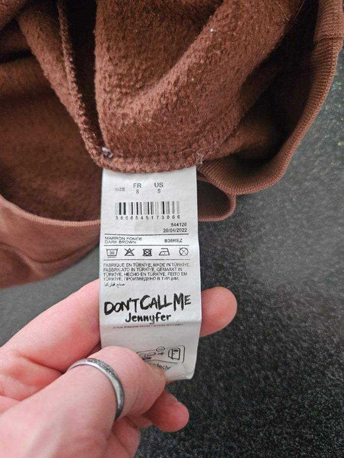 Pull marron - photo numéro 3