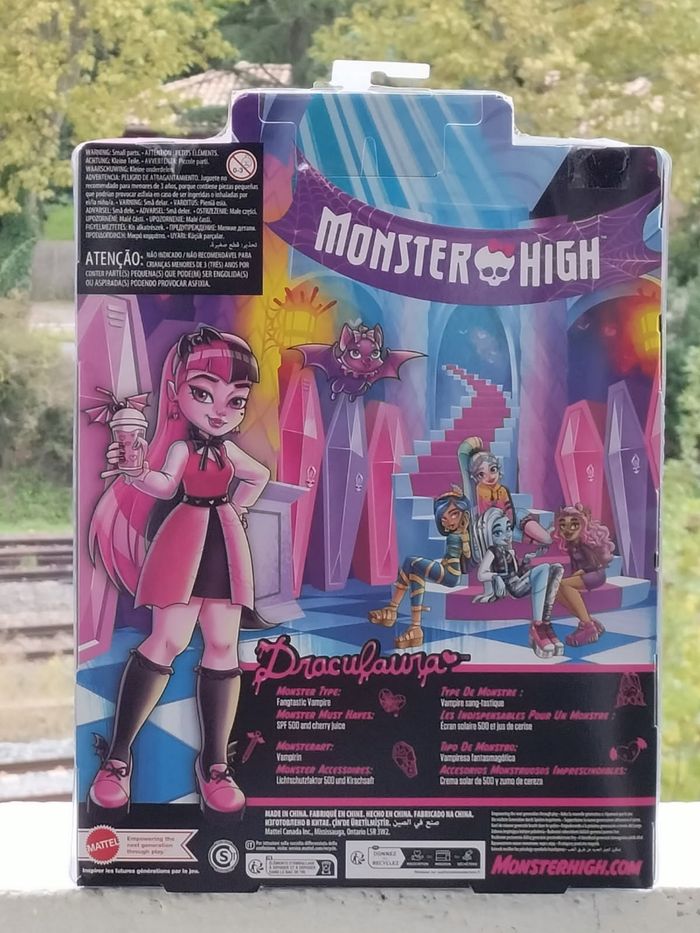 Poupée Draculaura et son animal de compagnie Monster high - photo numéro 3