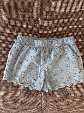 Short bleu fille 23 mois 