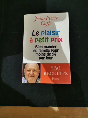 Livre de cuisine Jean Pierre Coffe