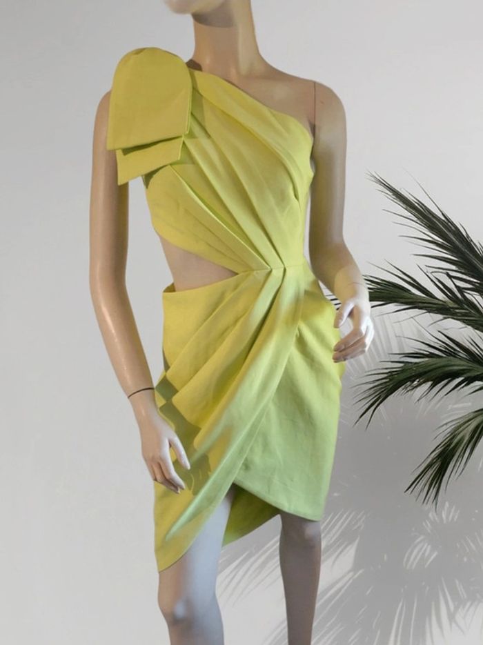 Robe croisée mi-longue taille 36 - photo numéro 2