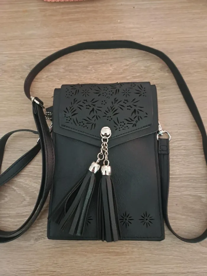 Sac à bandoulière noir