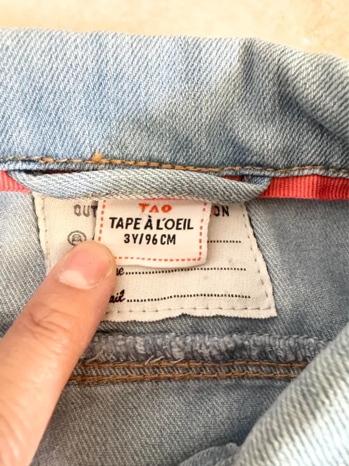 Veste jean enfant - photo numéro 2