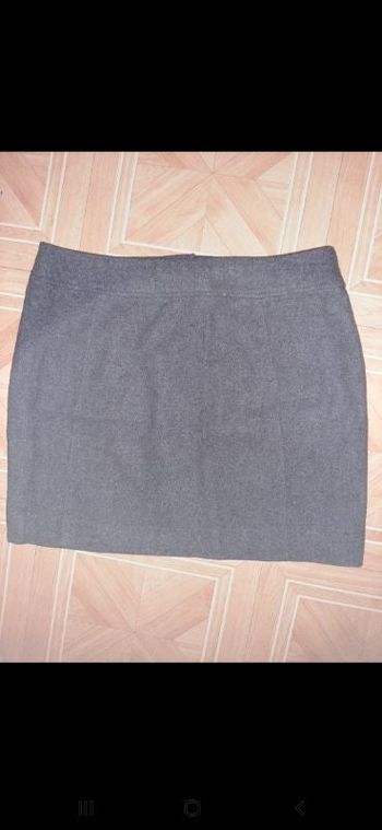 Jupe courte gris foncé 42 H&M
