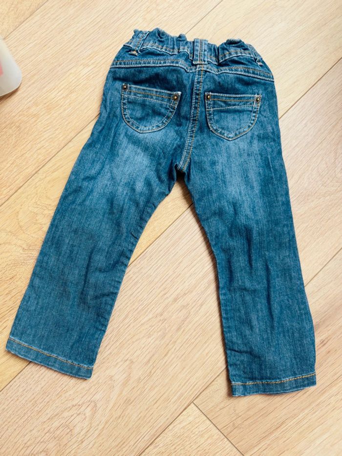 Pantalon en jean Tape à l’œil bleu en 2ans - photo numéro 5