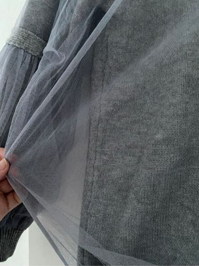 Pull gris - photo numéro 3