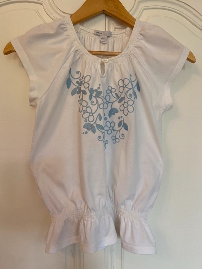 Blouse en jersey brodé Gap 12/13 ans - photo numéro 11
