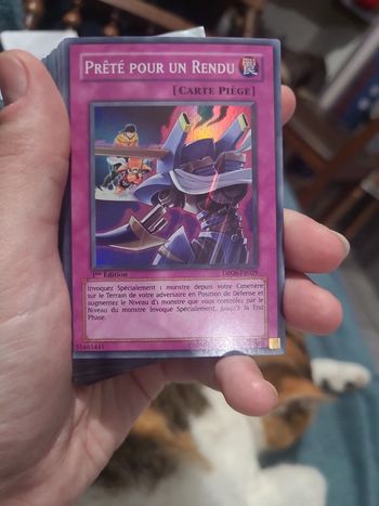 Carte prêté pour un rendu